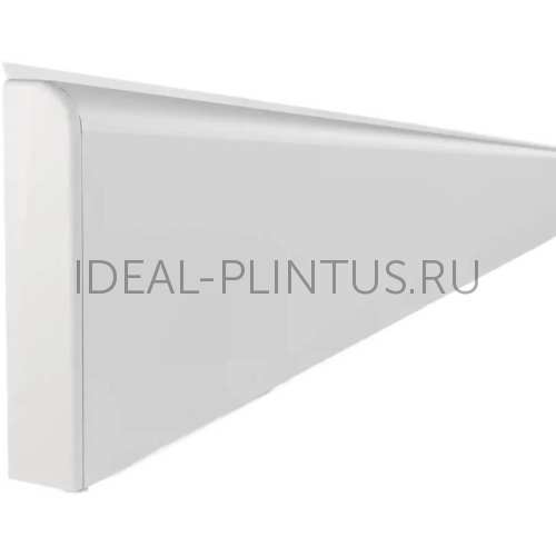Ideal — Плинтус ПВХ Classic Soft-80 Пл Белый плинтус нап. (КлсСофт80 БЕЛ 001) /10 2,2м