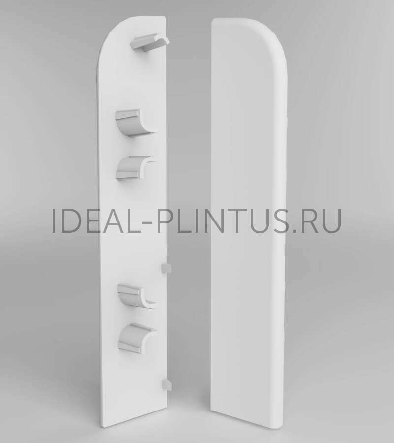 Ideal — Заглушки Classic Soft-80 Белый уп/10 пар (Клс80 БЕЛ 001 04 З)