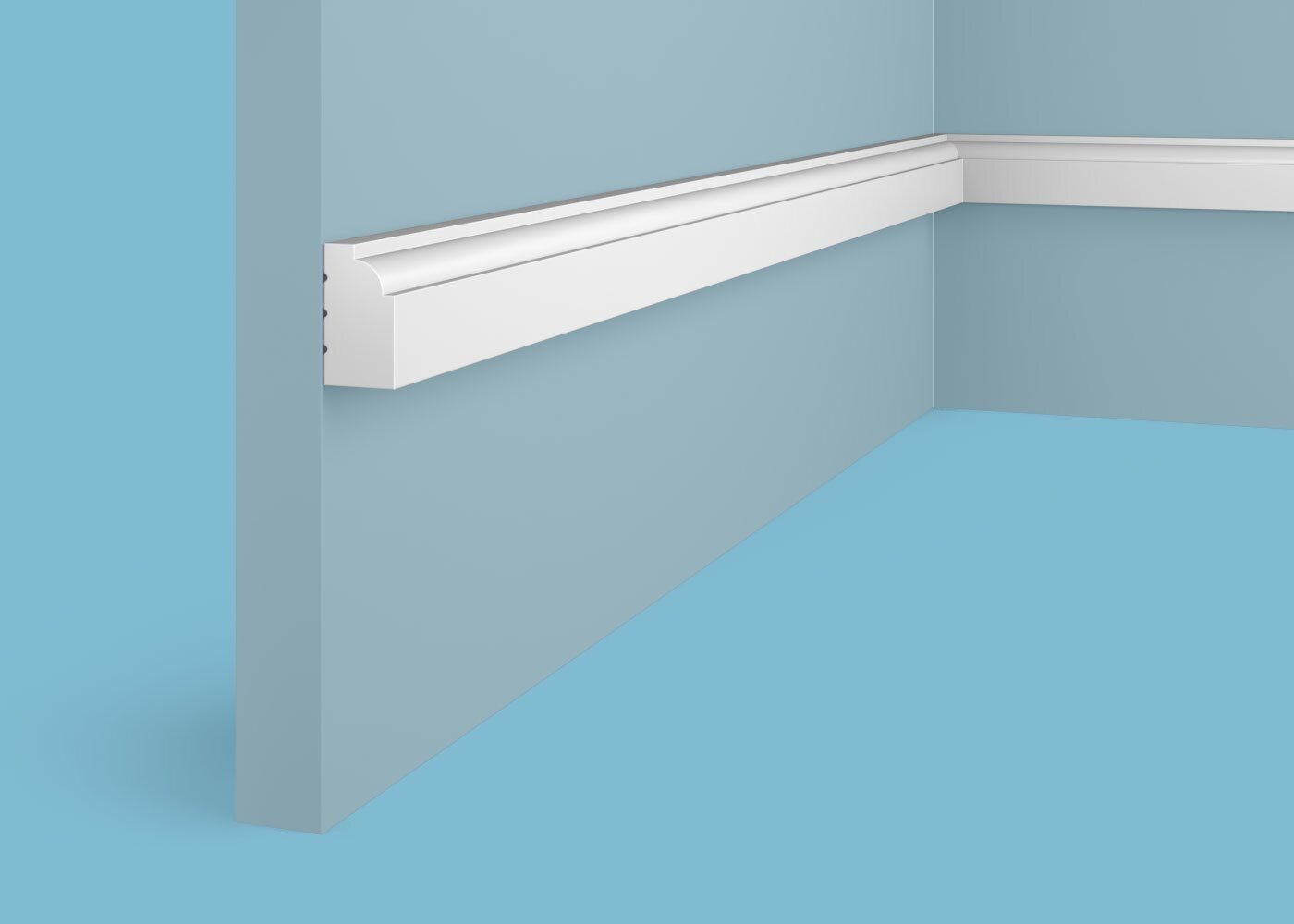 Ideal — Молдинг Cosca MX004, 29x16x2000мм, Экополимер (Молдинг ударопрочный)