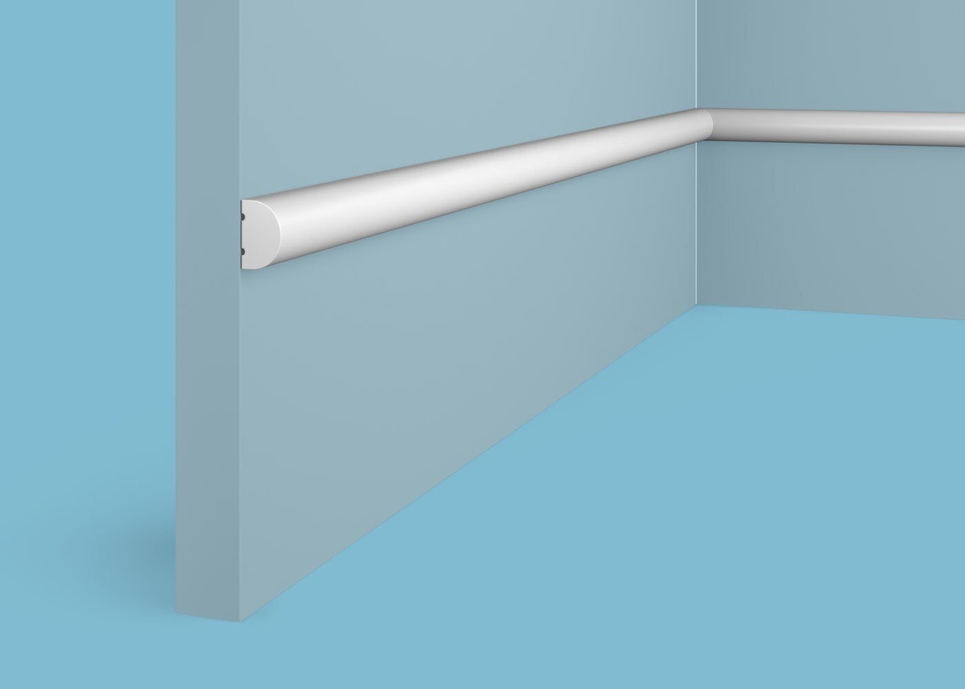 Ideal — Молдинг Cosca MX012, 19x12x2000мм, Экополимер (Молдинг ударопрочный)