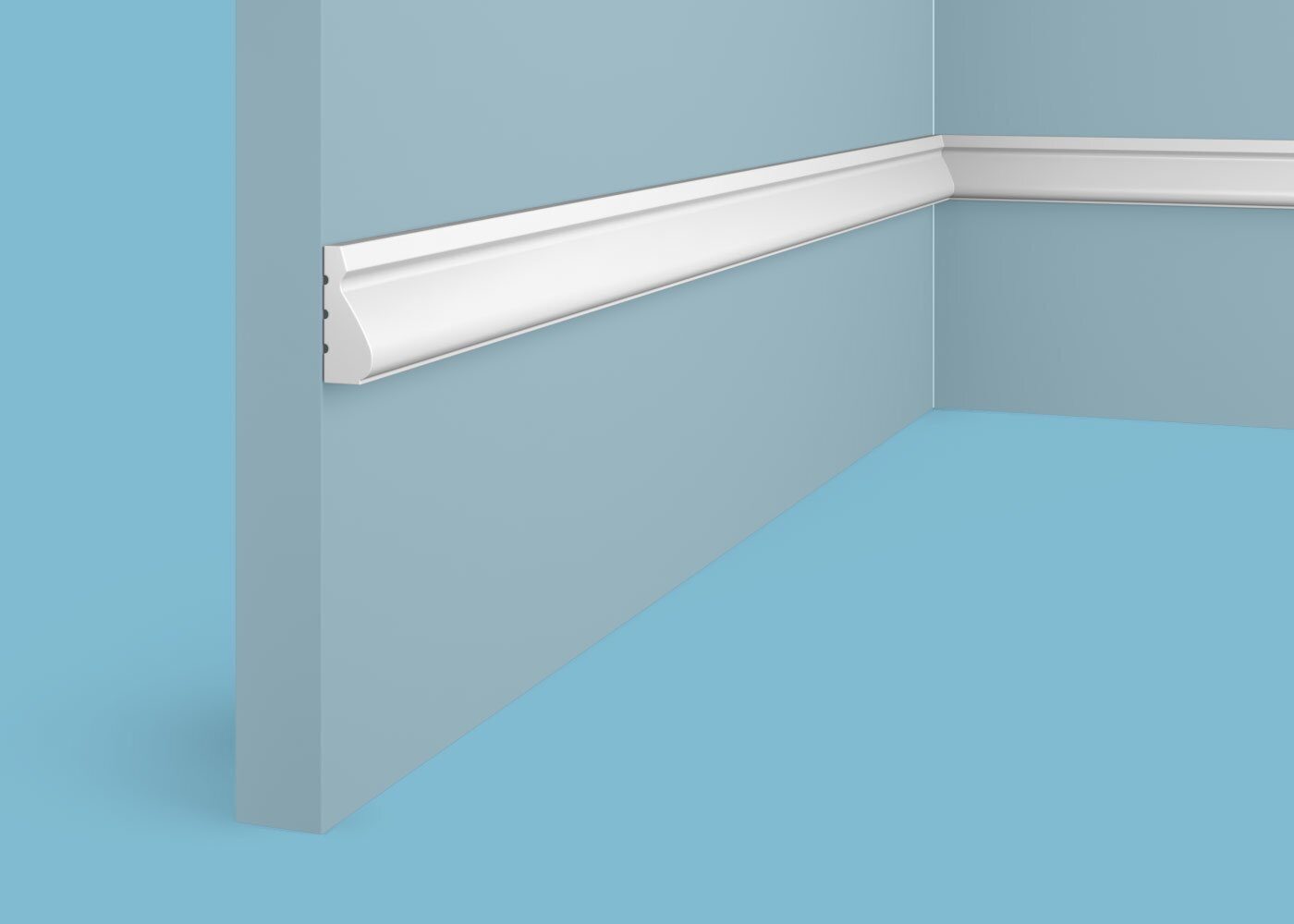 Ideal — Молдинг Cosca MX013, 28x11x2000мм, Экополимер (Молдинг ударопрочный)