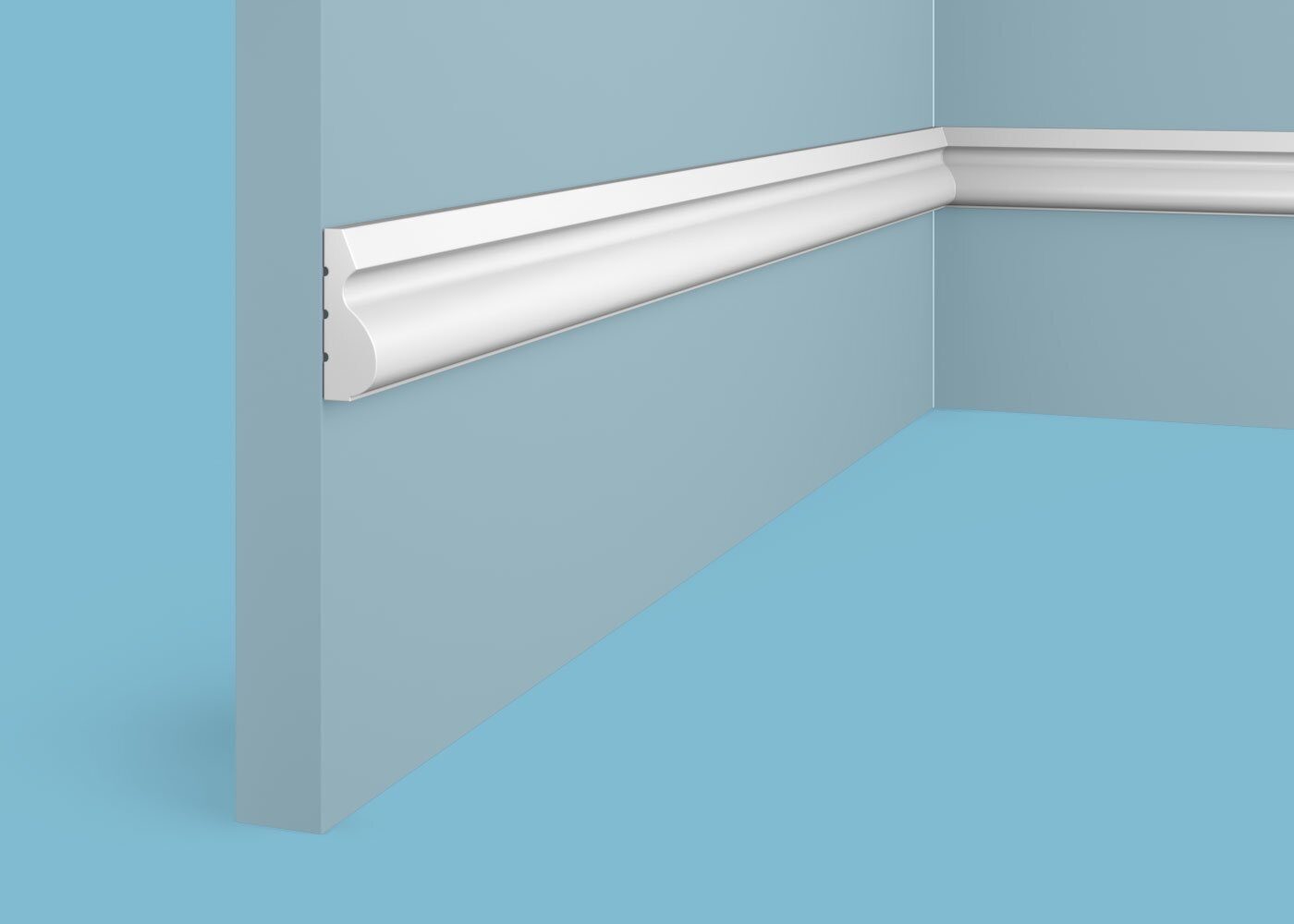 Ideal — Молдинг Cosca MX014, 35x12x2000мм, Экополимер (Молдинг ударопрочный)