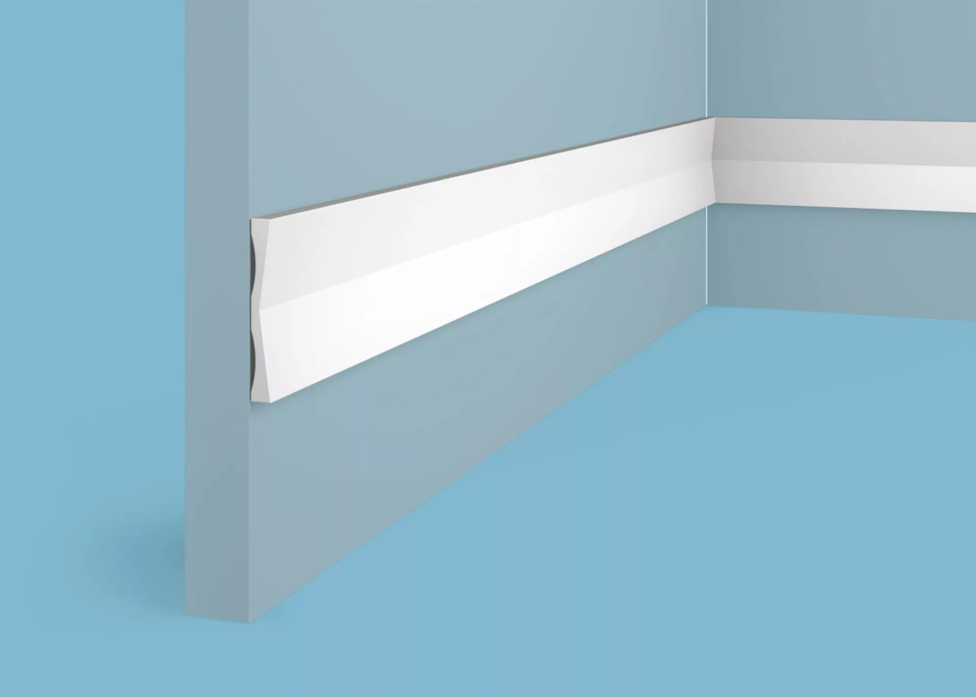 Ideal — Молдинг Cosca MX046, 50x6x2000мм, Экополимер (Молдинг ударопрочный)