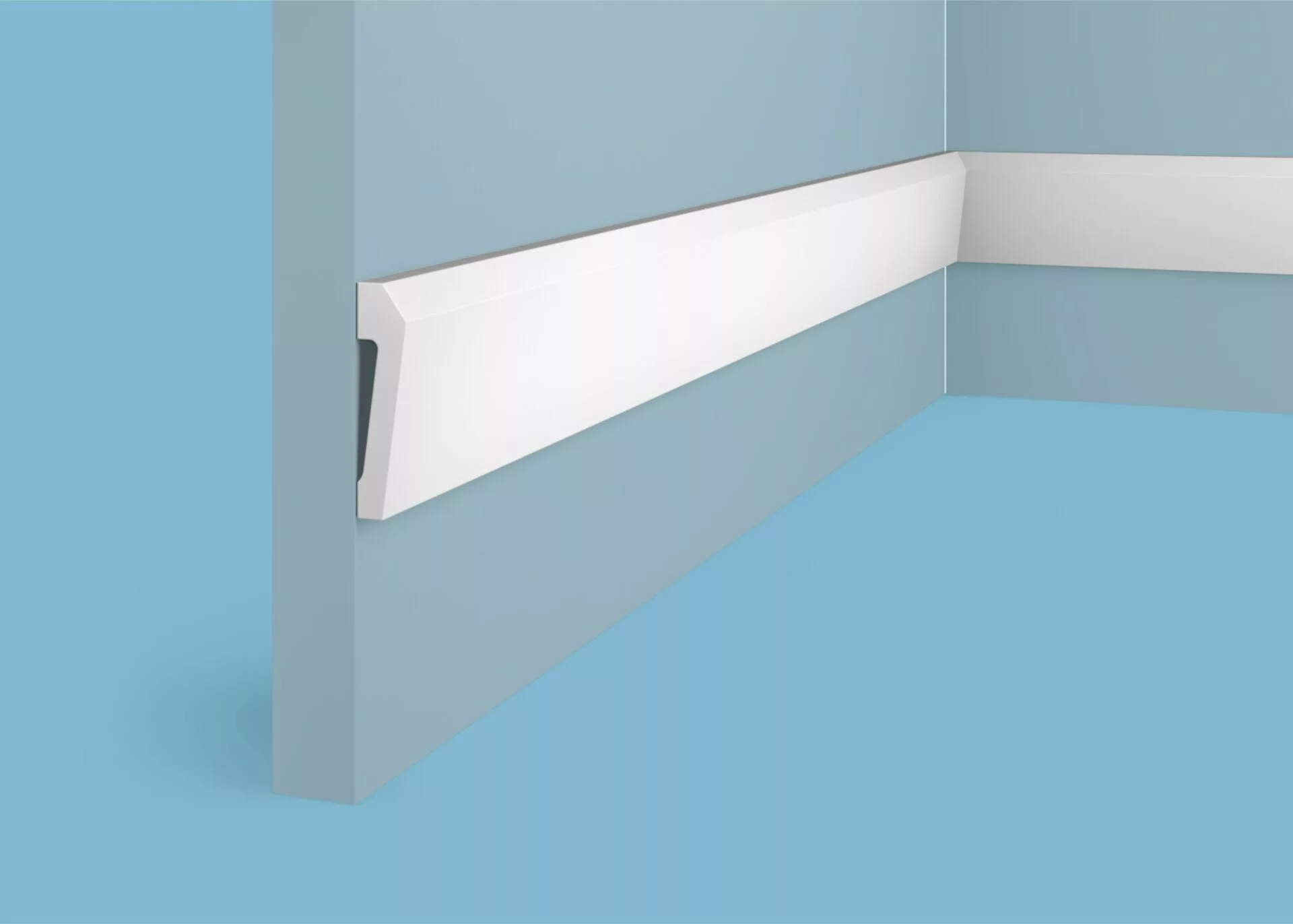 Ideal — Молдинг Cosca MX047, 50x12x2000мм, Экополимер (Молдинг ударопрочный)