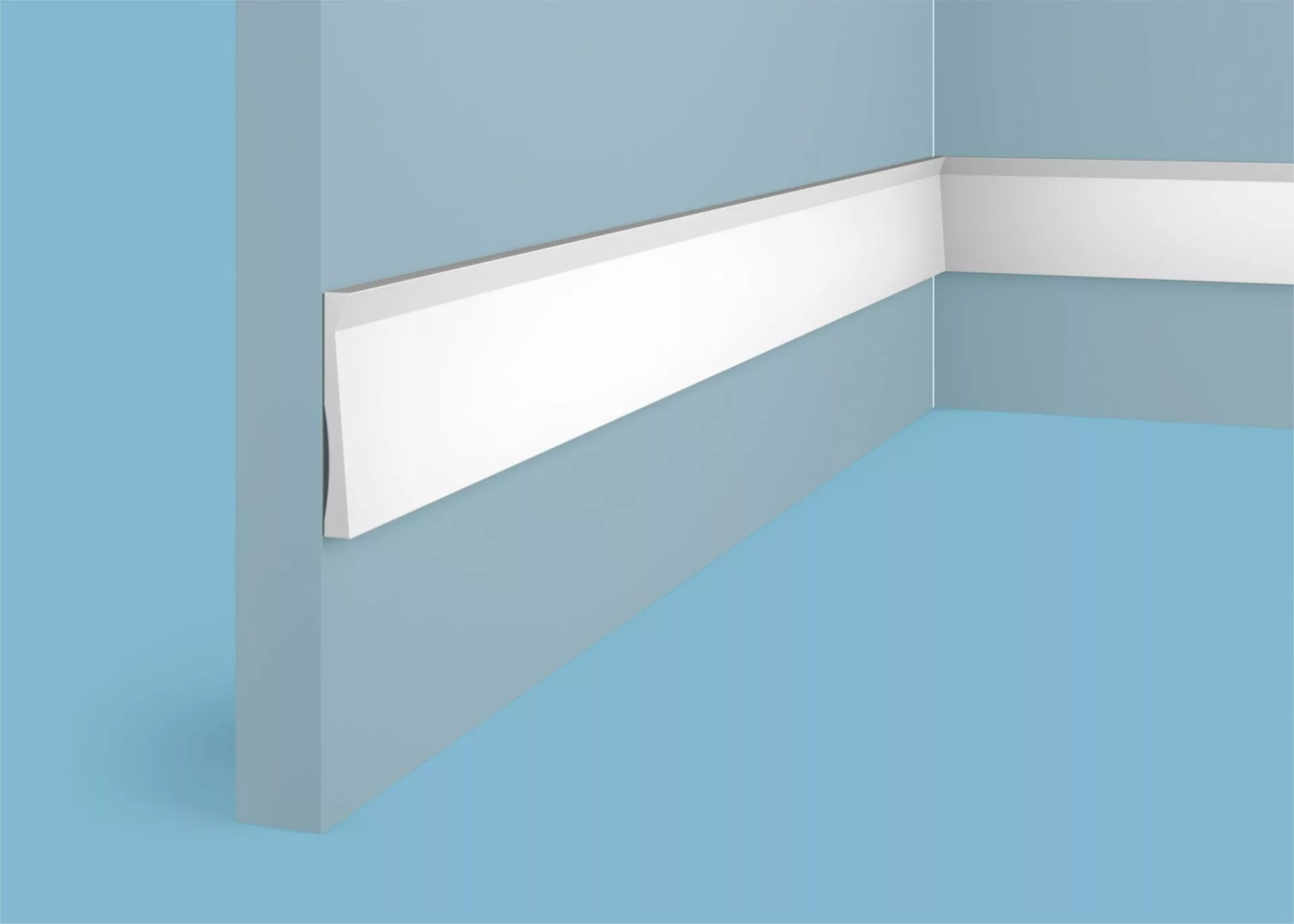 Ideal — Молдинг Cosca MX048, 50x6x2000мм, Экополимер (Молдинг ударопрочный)