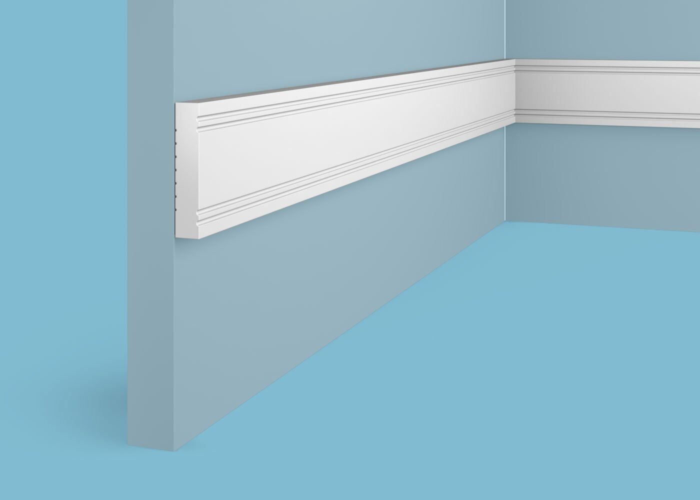 Ideal — Молдинг Cosca MX041, 51x10x2000мм, Экополимер (Молдинг ударопрочный)