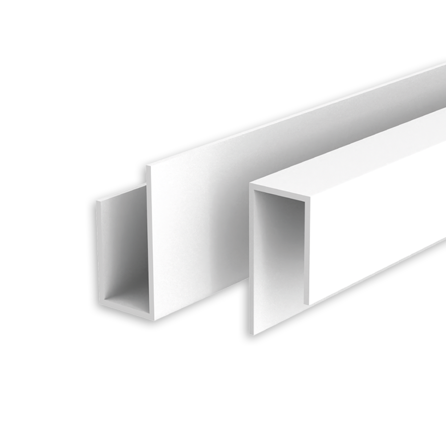 Ideal — Профиль "L" для панелей  Идеал, 10мм 3.0м, 001 Белый матовый