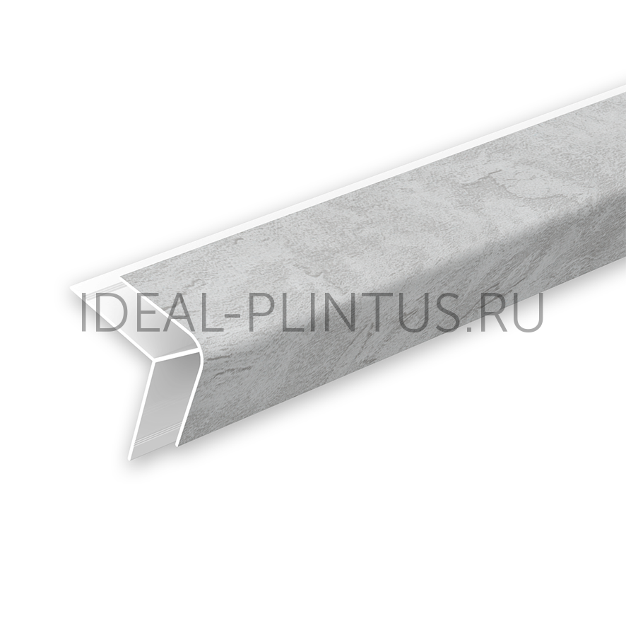 Ideal — Угол наружный для панелей Идеал Ламини, 8мм 2.7м, 518 Венеция светло-кофейная