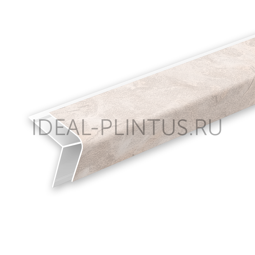 Ideal — Угол наружный для панелей Идеал Ламини, 8мм 2.7м, 517 Венеция светло-бежевая