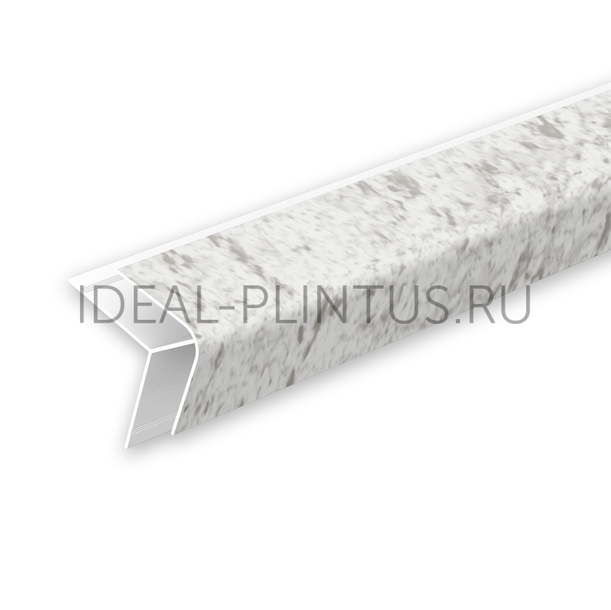 Ideal — Угол наружный для панелей Идеал Ламини, 8мм 2.7м, 551 Цемент