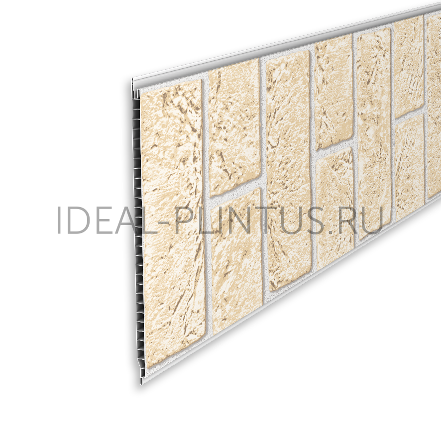 Ideal — Панель стеновая Идеал Ламини 250мм 2.7м, 194 Кирпич персиковый (250x8x2700мм)