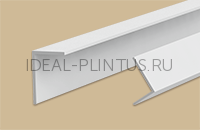 Ideal — Угол арочный белый Идеал