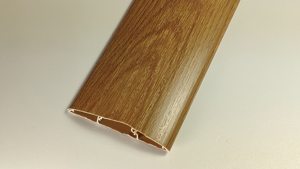 Ideal — Наличник с кабель-каналом Идеал 70х12х2200 мм. 201 Дуб