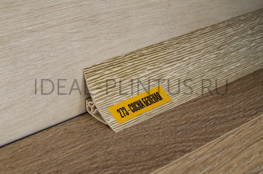 Ideal — Плинтус для столешницы Идеал 273 Сосна беленая — Ideal, kuhonnyy plintus