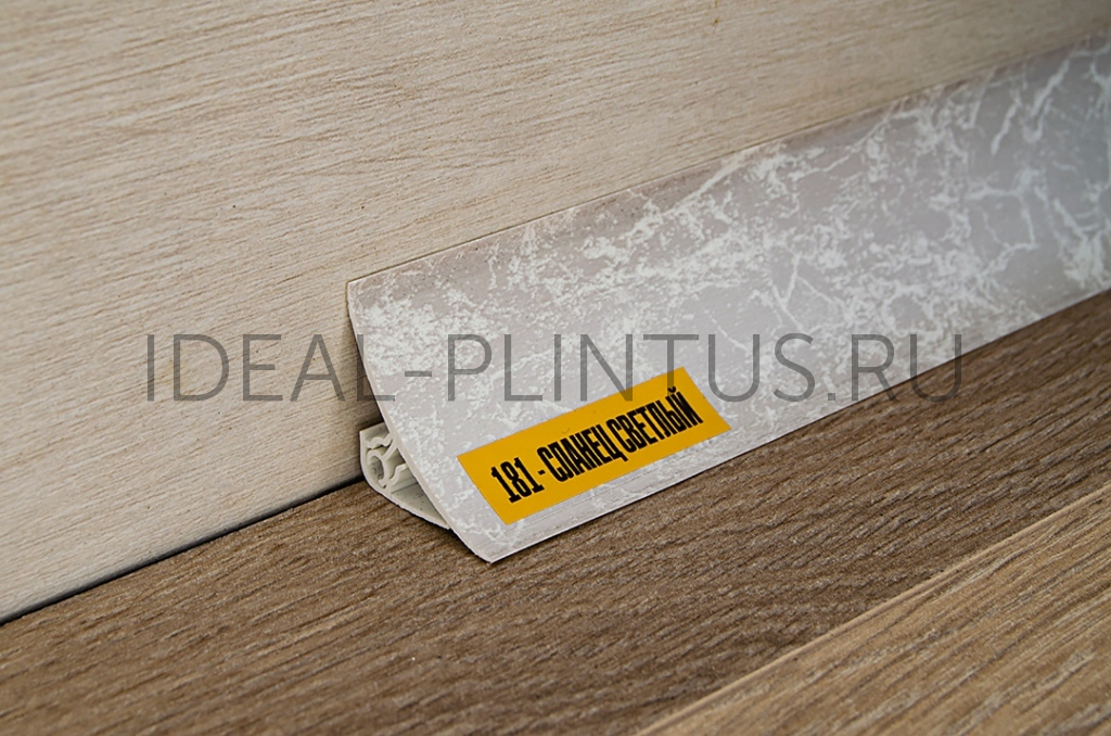Ideal — Плинтус для столешницы Идеал 181 Сланец светлый — Ideal, kuhonnyy plintus