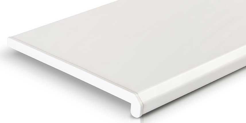 Ideal — Подоконник пластиковый Данке Стандарт белый матовый