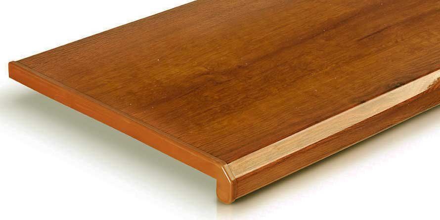 Ideal — Подоконник пластиковый Данке Лалберо бруно глянцевый, DANKE PREMIUM