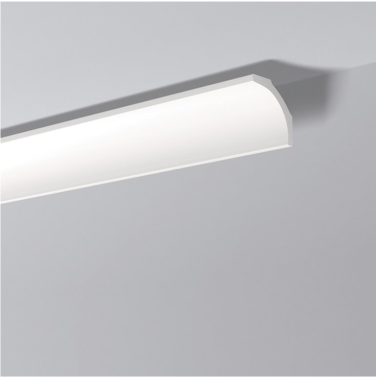 Ideal — Потолочный плинтус из пенополистирола B1 66x78x2000 мм. NMS