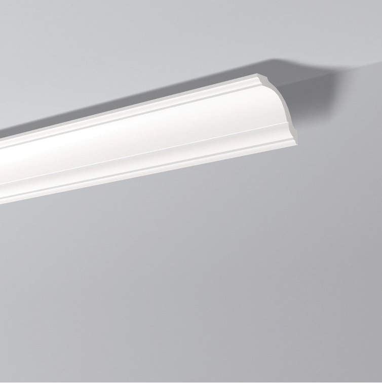 Ideal — Потолочный плинтус NMC LX-115(60) 80x80x2000 мм. NMS DSMNNGO00