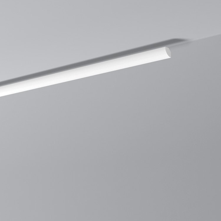 Ideal — Потолочный плинтус из пенополистирола 20x20x2000 мм. NMS