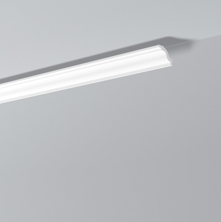 Ideal — Потолочный плинтус из пенополистирола LX-60 (175-80) NMS 40x45x2000 мм.