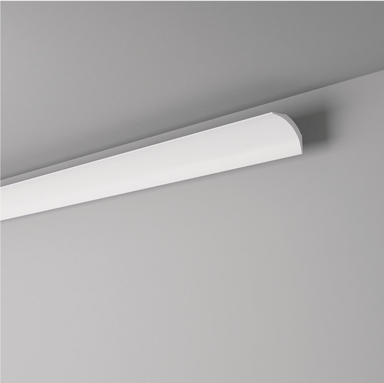 Ideal — Потолочный плинтус из пенополистирола NOMASTYL - NE-1 / 55мм 40x40x2000 мм. NMS