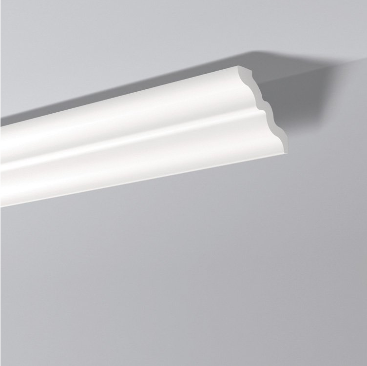 Ideal — Потолочный плинтус из пенополистирола SM 95x105x2000 мм. NMS