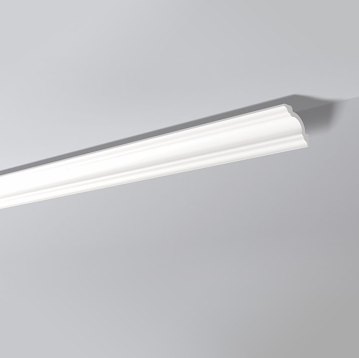 Ideal — Потолочный плинтус из пенополистирола LX-110(75) 80x80x2000 мм. NMS