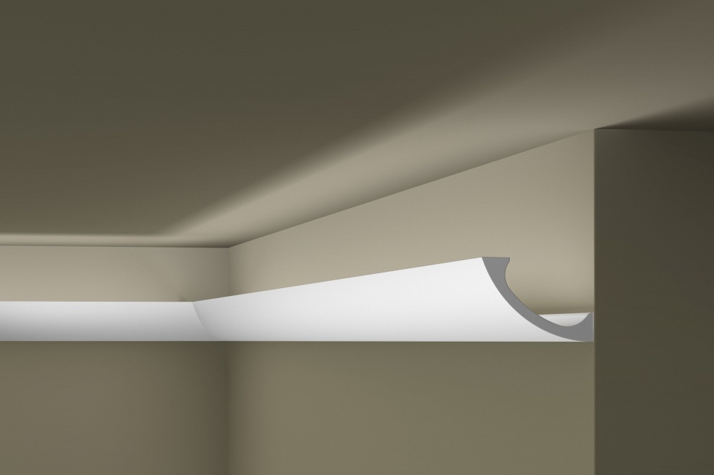 Ideal — Потолочный плинтус из дюрополимера 110x80x2000 мм. NMS