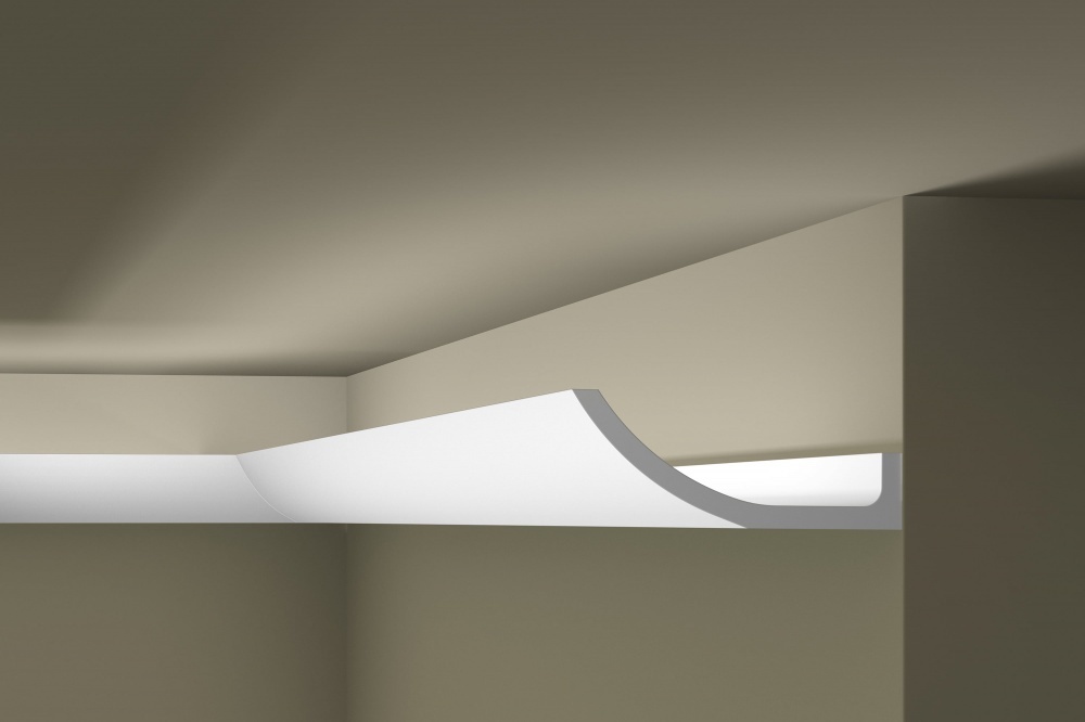 Ideal — Потолочный плинтус из дюрополимера 180x70x2000 мм. NMS