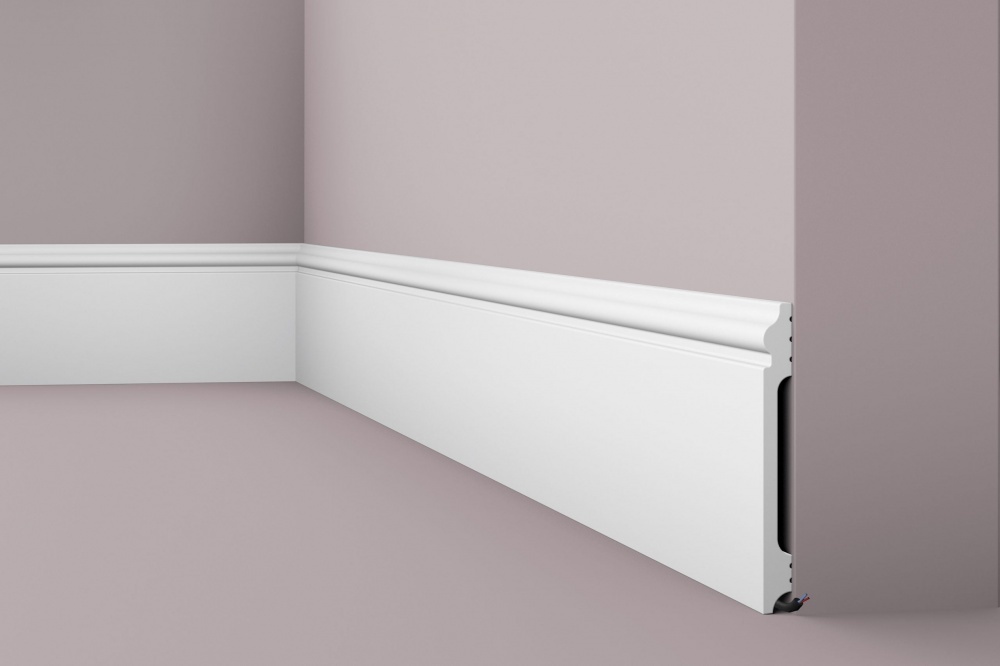 Ideal — Напольный плинтус из дюрополимера 170x18x2000 мм. NMS — Ideal, napolnyy plintus iz dyuropolimera