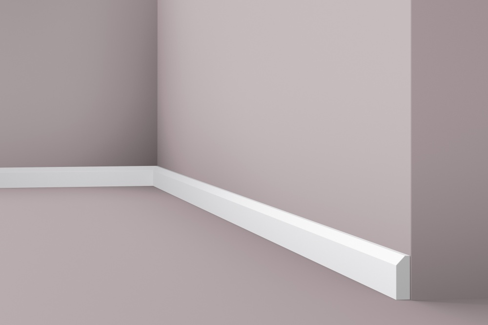 Ideal — Напольный плинтус из дюрополимера 38x13x2000 мм. NMS — Ideal, napolnyy plintus iz dyuropolimera