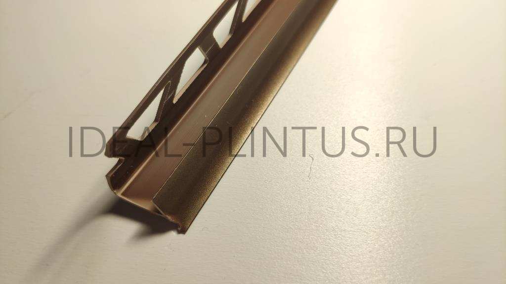 Ideal — Раскладка внутренняя для плитки 8 мм. Идеал 083 Металлик коричневый