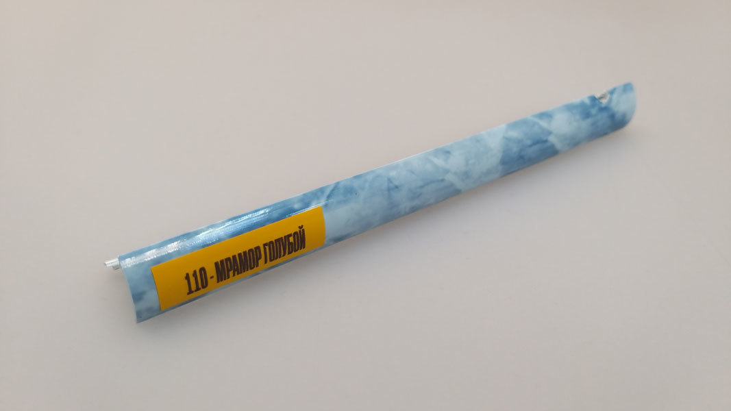 Ideal — Раскладка внутренняя для плитки 8 мм. Идеал 110 Мрамор голубой