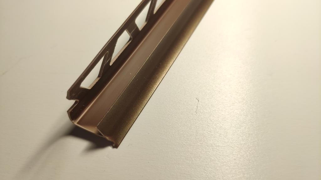 Ideal — Раскладка внутренняя для плитки 10 мм. Идеал 083 Металлик коричневый