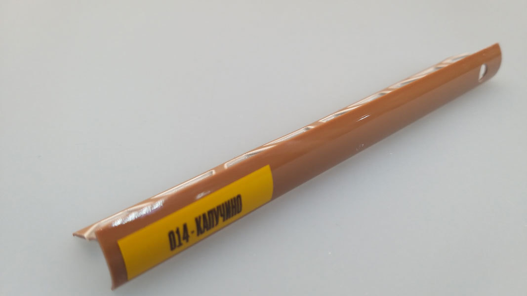 Ideal — Раскладка наружная для плитки 8 мм. Идеал 014 Капучино