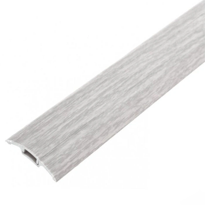 Ideal — Порог пластиковый Идеал 253 Ясень серый 42x1600 мм.