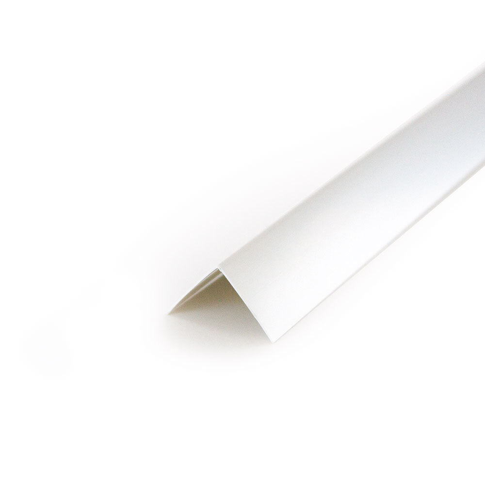 Ideal — Угол пластиковый Идеал 15х15х2700 мм. 001 белый