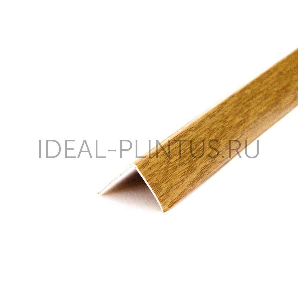 Ideal — Угол пластиковый Идеал 15х15х2700 мм. 212 Дуб светлый