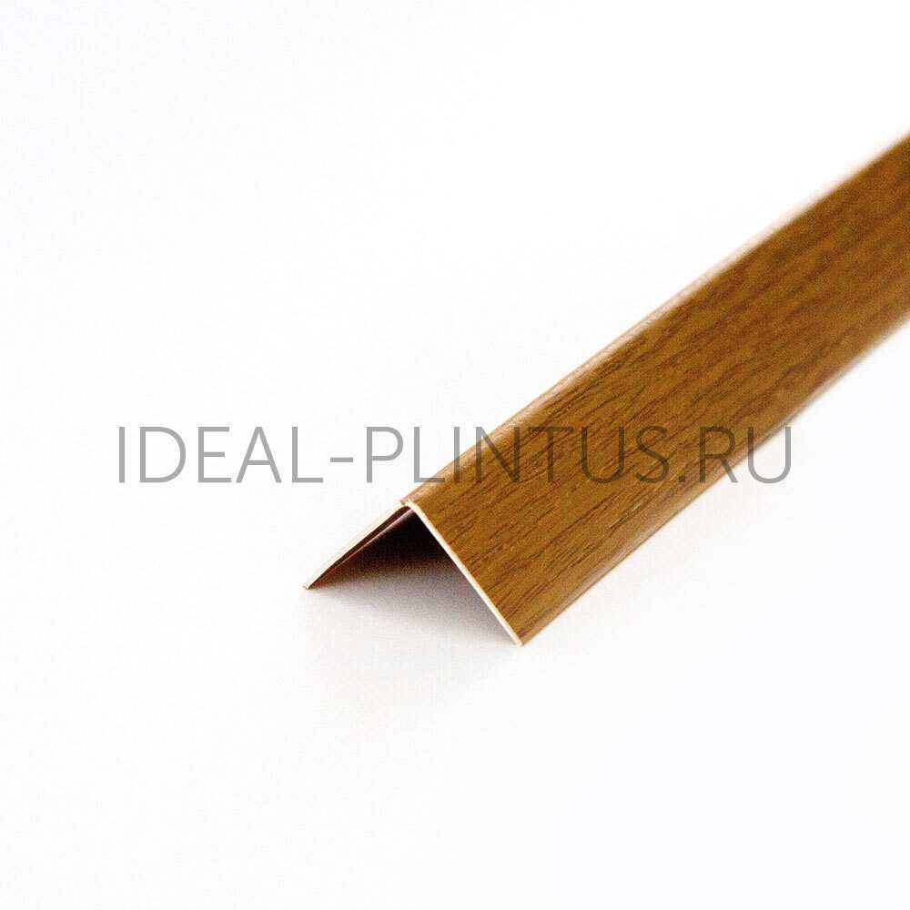 Ideal — Угол пластиковый Идеал 15х15х2700 мм. 217 Дуб темный