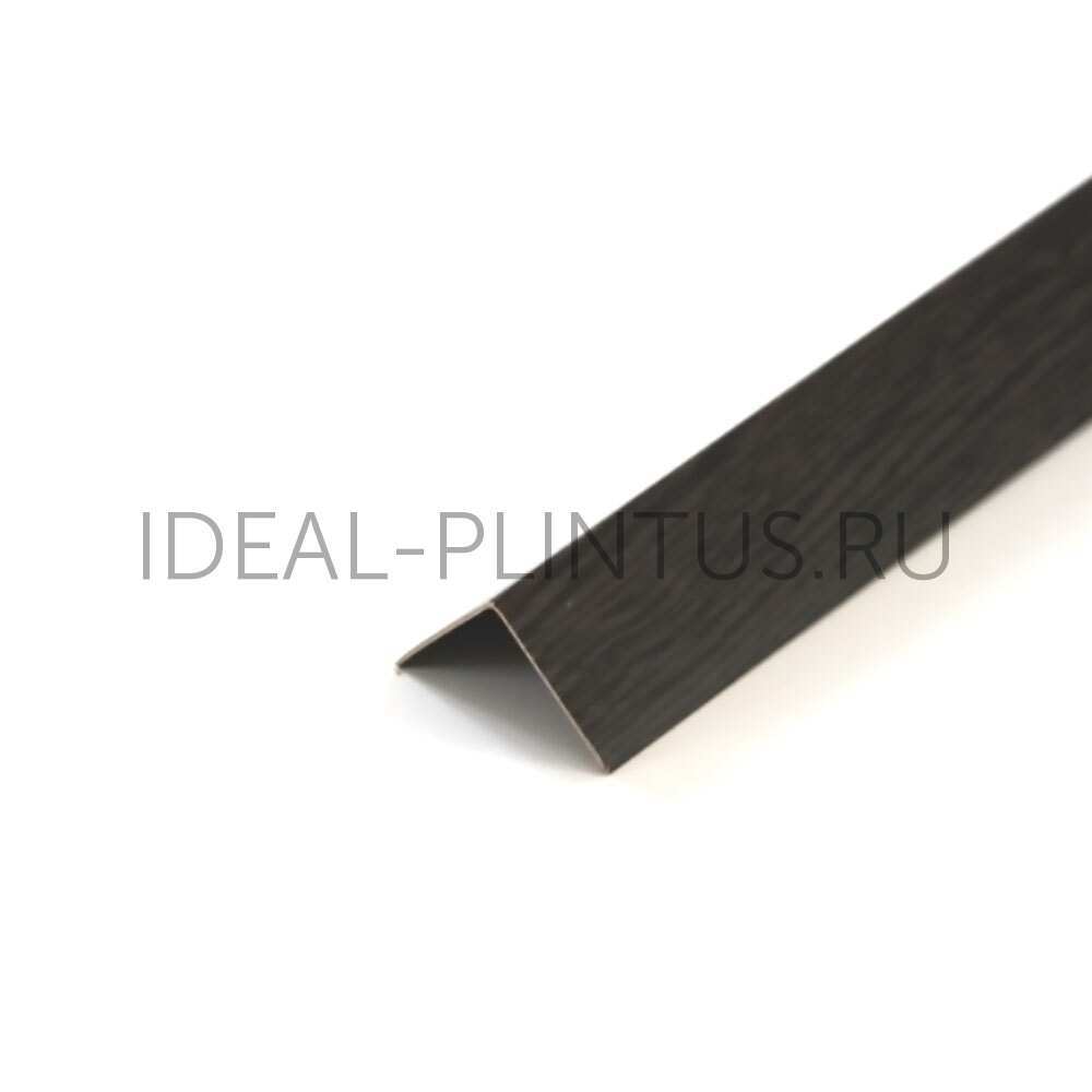 Ideal — Угол пластиковый Идеал 15х15х2700 мм. 301 Венге