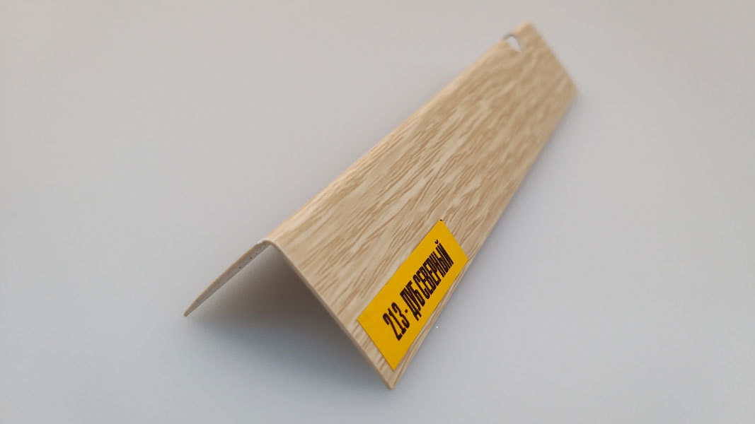 Ideal — Угол пластиковый Идеал 40х40х2700 мм. 213 Дуб северный