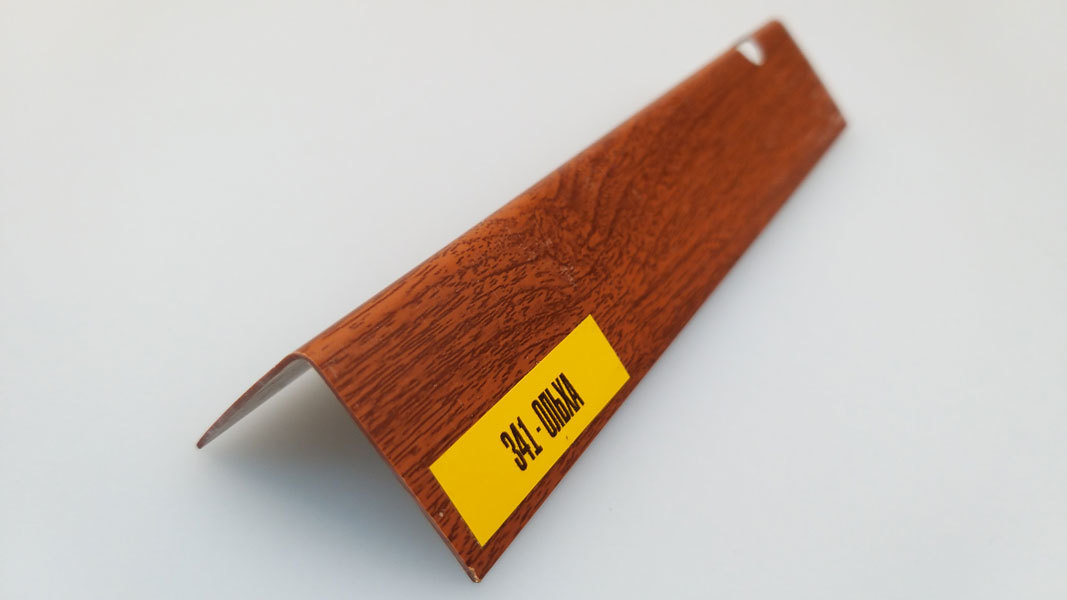 Ideal — Угол пластиковый Идеал 30х30х2700 мм. 341 Ольха