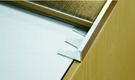 Ideal — Порог алюминиевый L-профиль Пластал