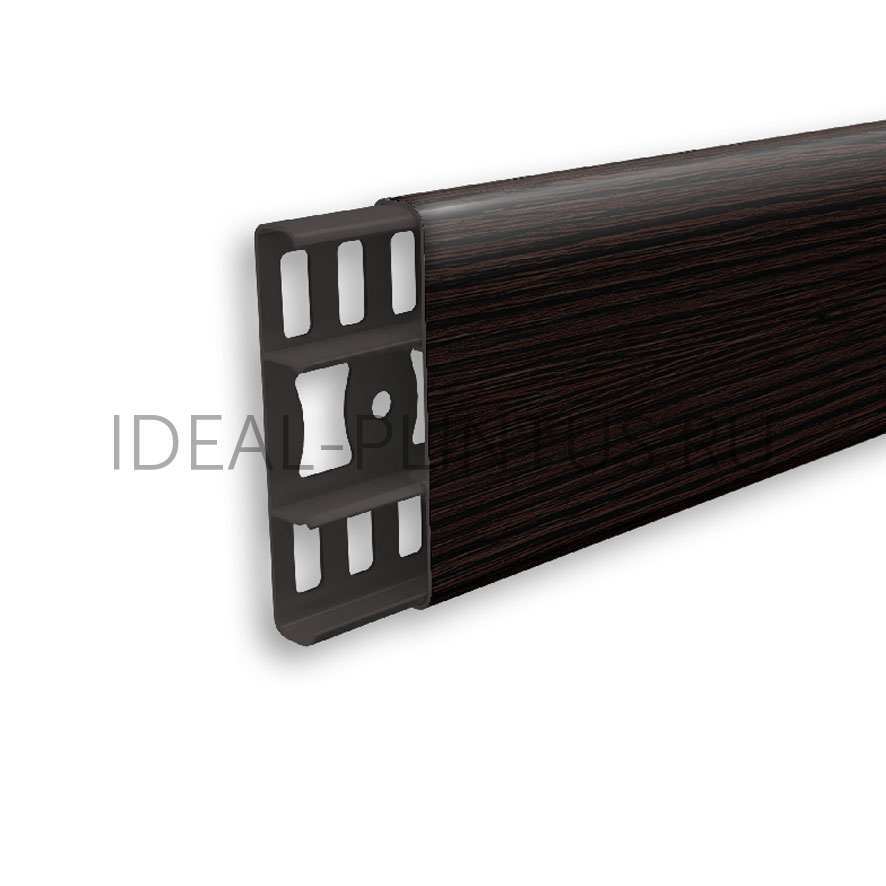 Ideal — Наличник Деконика с К/Б 70х12х2200 мм. 303 Венге темный
