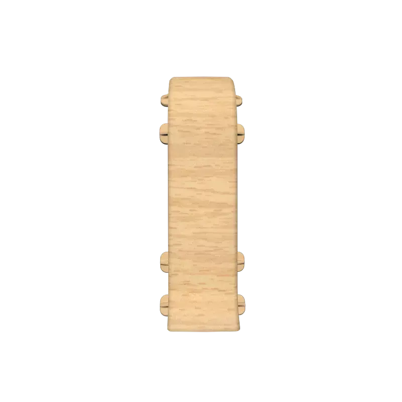 Ideal — Соединение Комфорт К55 1 шт. бук 231 — Ideal, komplektuyuschie dlya plintusa komfort 55 mm