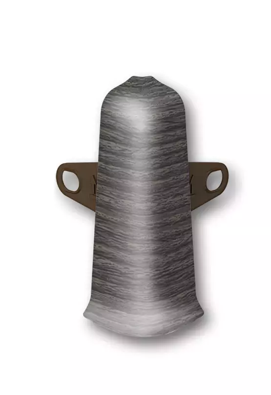 Ideal — Наружный угол Деконика D70 1 шт. каштан серый 352