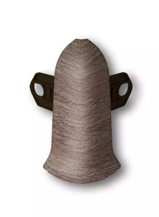 Ideal — Наружный угол Классик 70 мм. 1 шт. орех миланский 292