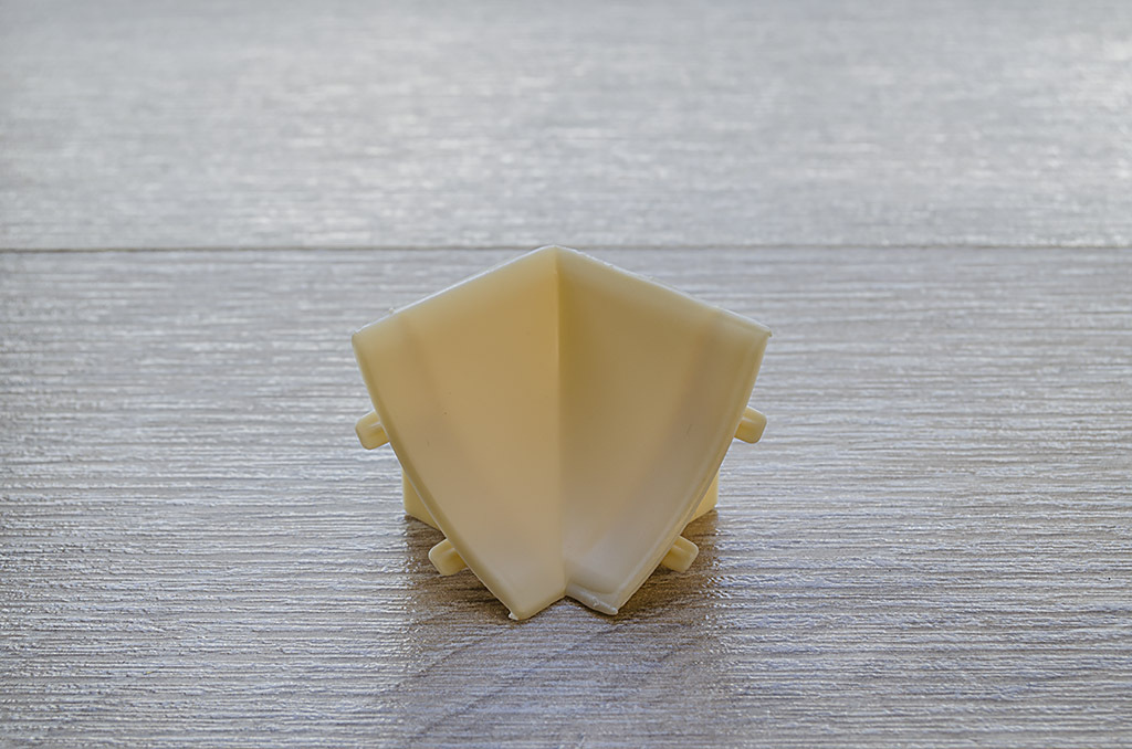 Ideal — Внутренний угол для столешницы Идеал слоновая кость 008