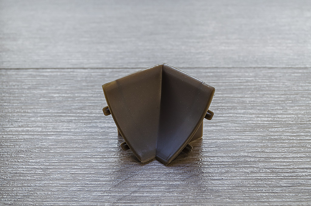 Ideal — Внутренний угол для столешницы Идеал металлик шампань 084